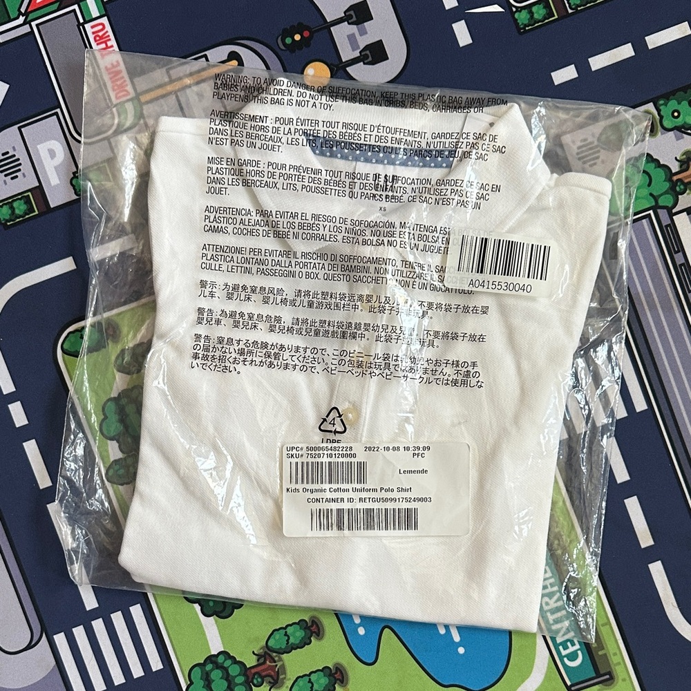 NWT Gap Kids Cotton Polo, XS